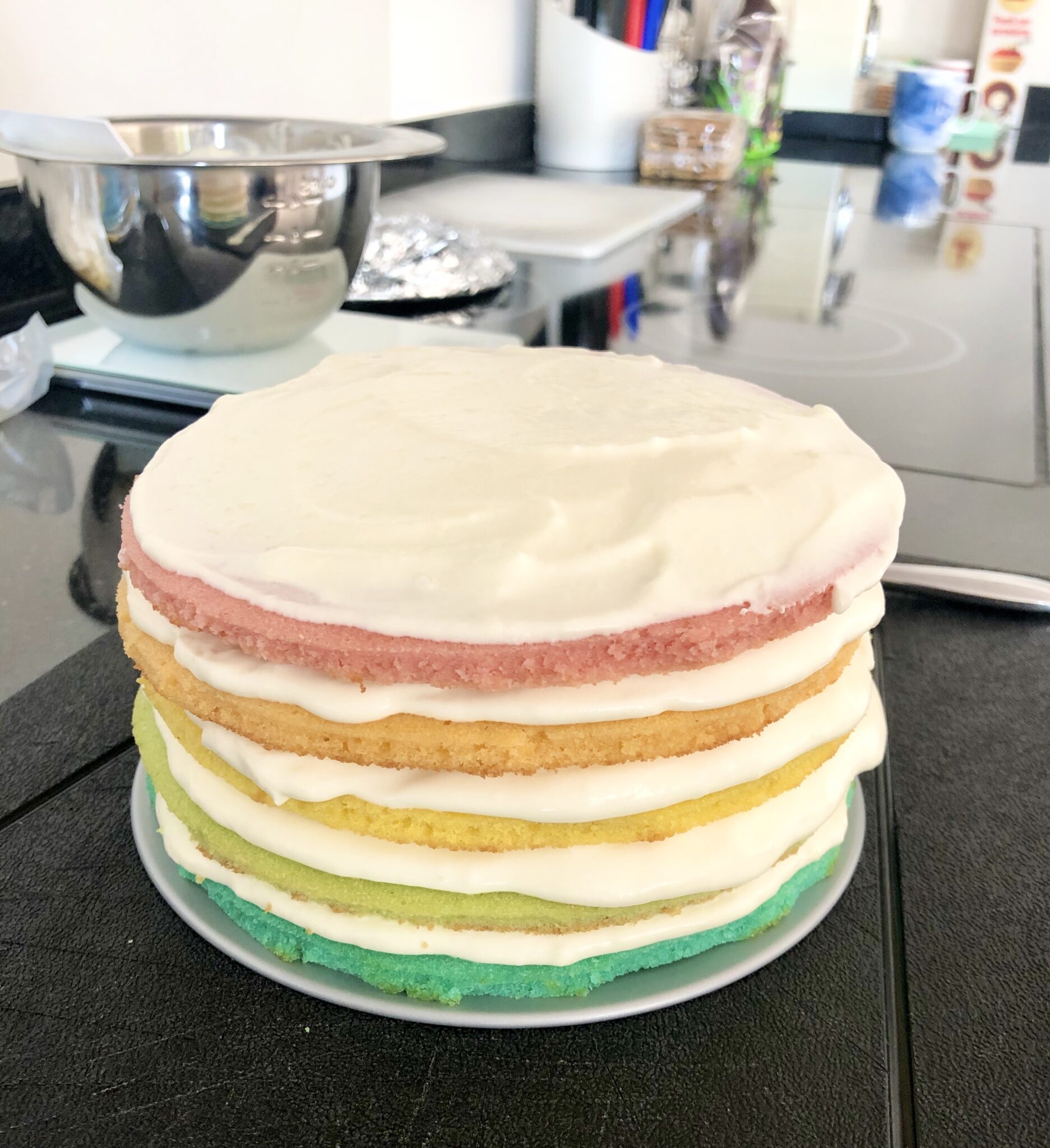 Regenbogen-Torte - Foodilicious